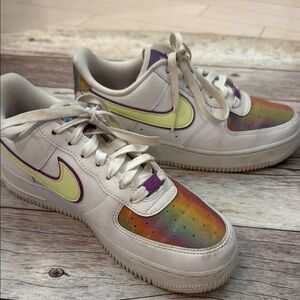 Nike Women’s Air Force 1 Holographic Sneakers